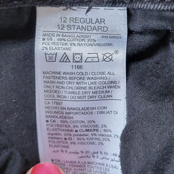 Old Navy jeans - sz 12 - Picture 3 of 5